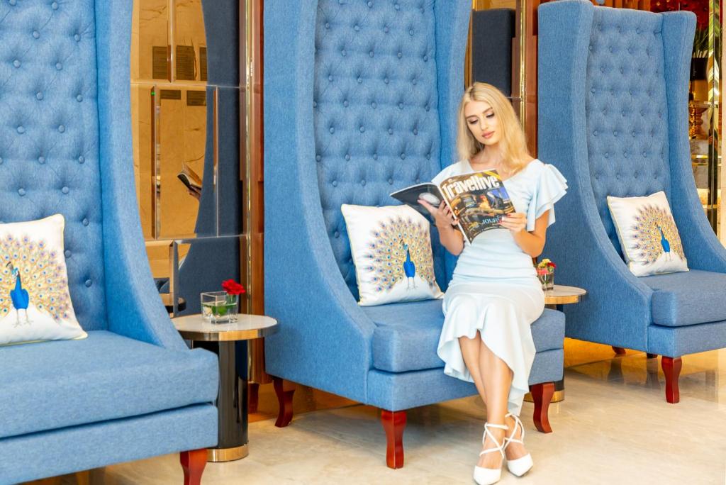 Posezení v ubytování Val Soleil Hotel