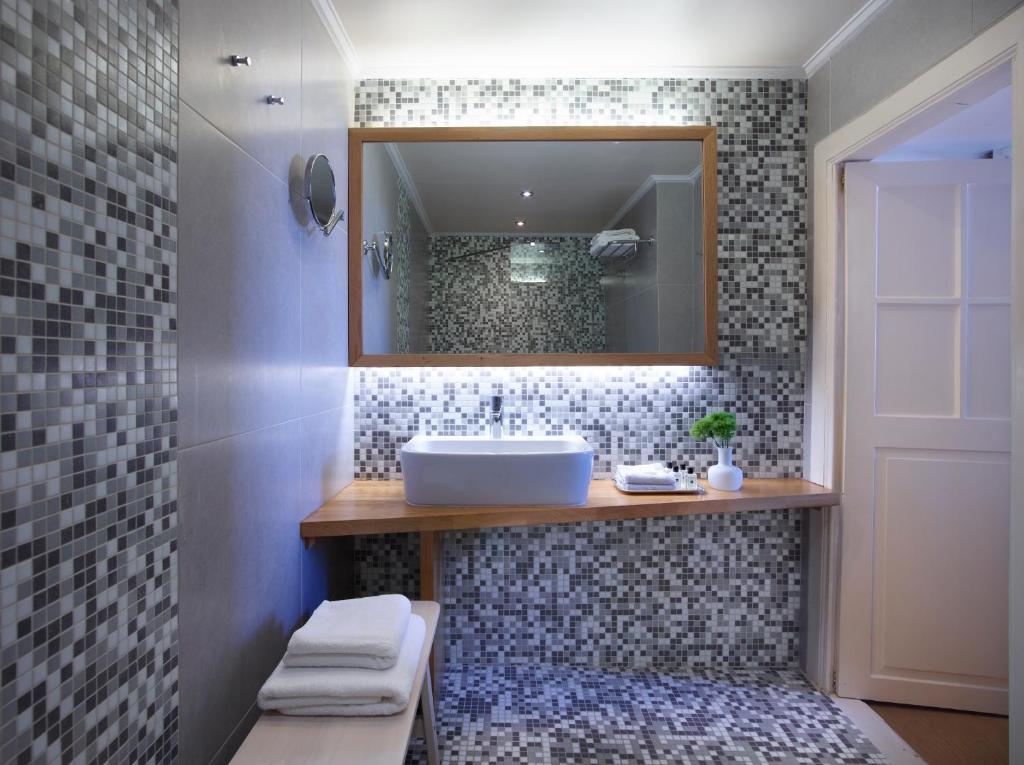 Koupelna v ubytování Orloff Boutique Hotel