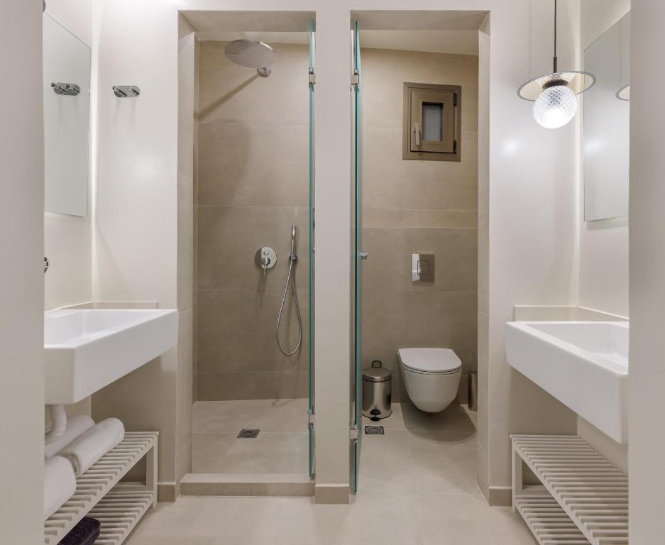Kúpeľňa v ubytovaní KALES SEA VIEW SUITES