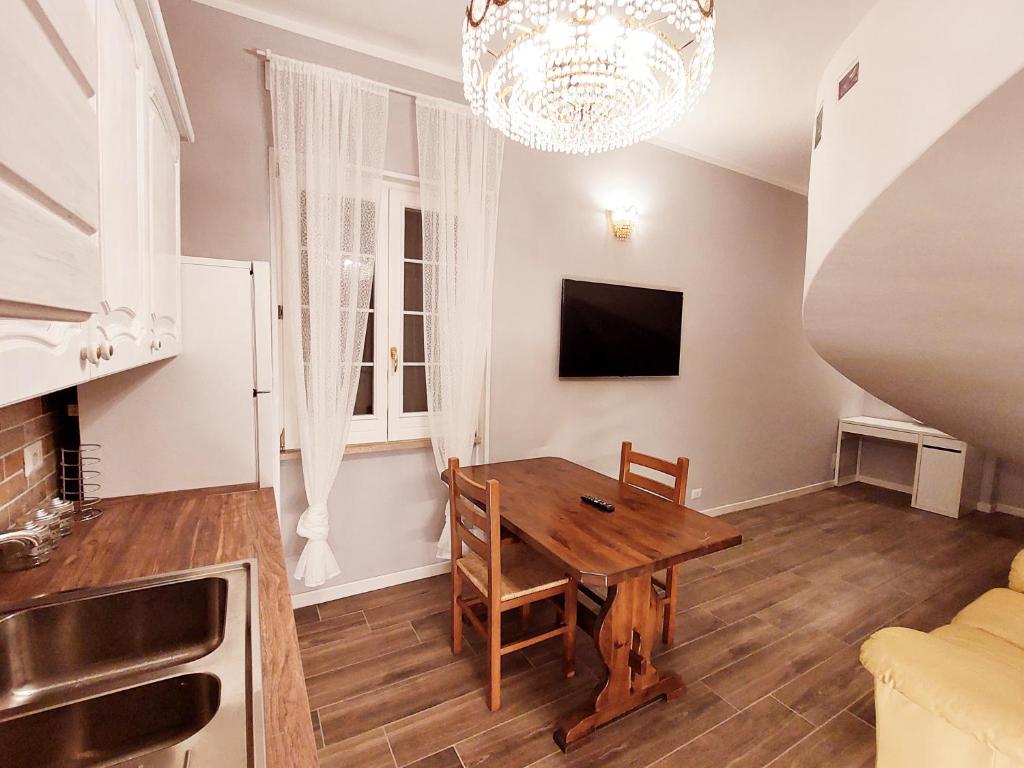 TV a/nebo společenská místnost v ubytování Casa Magnolia