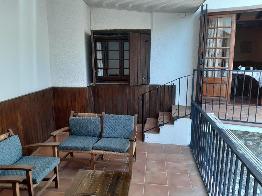Posezení v ubytování Casa Martí, alojamiento rural con encanto