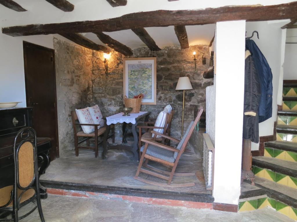 Posezení v ubytování Casa Martí, alojamiento rural con encanto