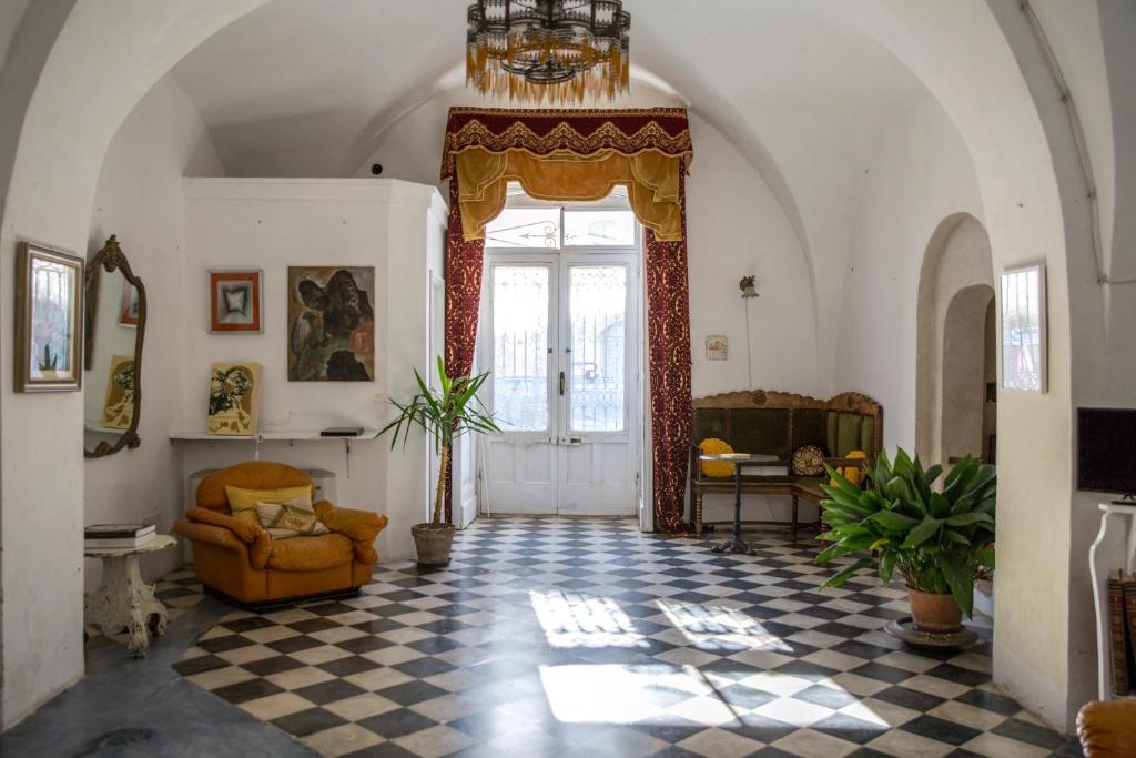 Posezení v ubytování Le Foglie Di Acanto