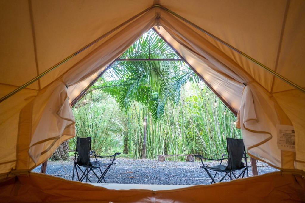 Zahrada ubytování khaolakcamping