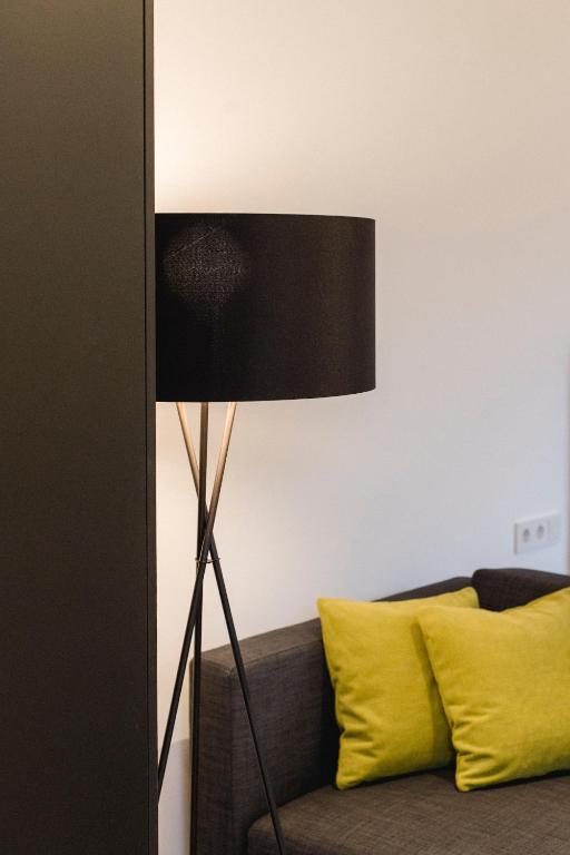 TV a/nebo společenská místnost v ubytování am Greben Apartments eins - zwei - sechs - sieben