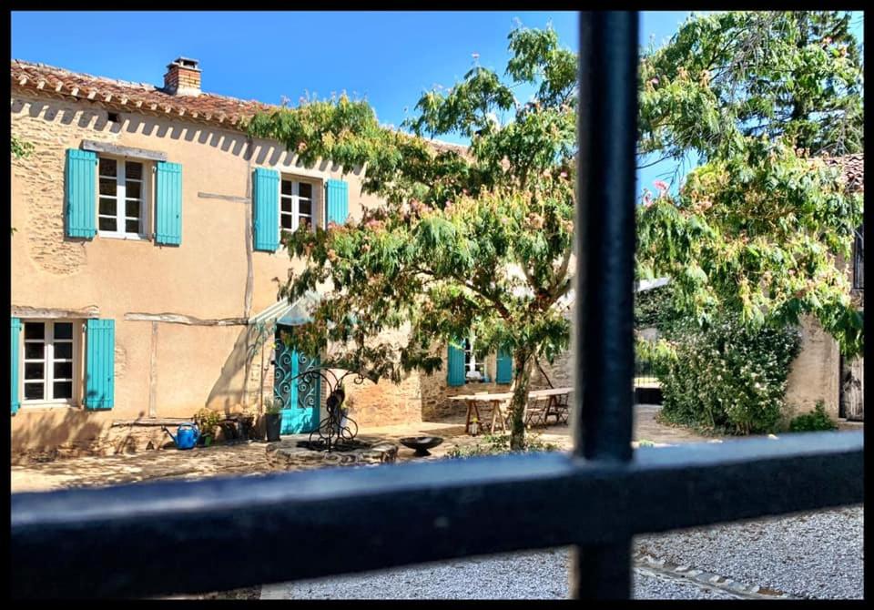 Zahrada ubytování Domaine du Conte Bleu