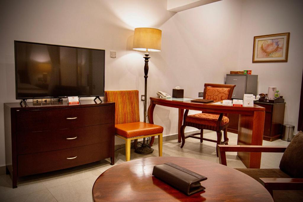 TV a/nebo společenská místnost v ubytování Coastline Resort