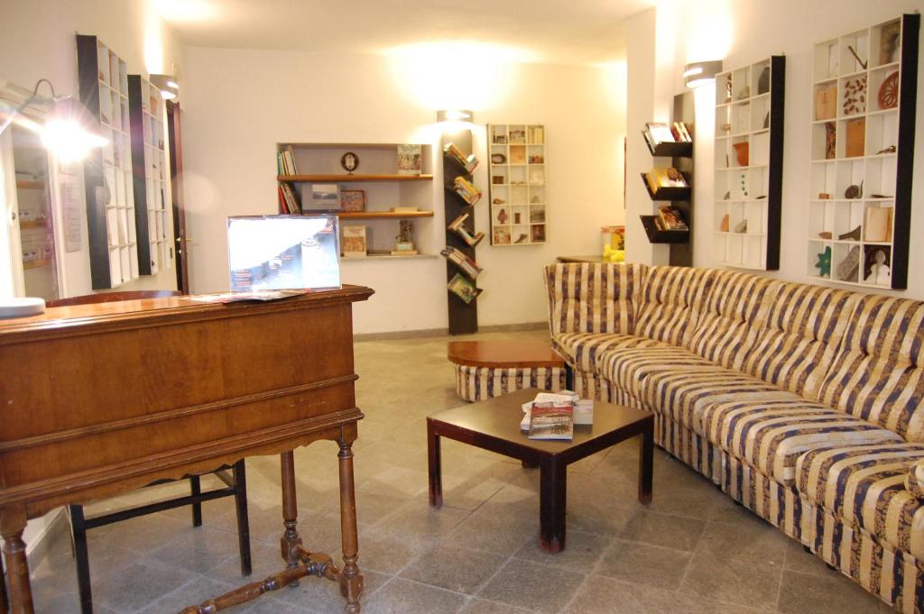 Posezení v ubytování Cascina Roland