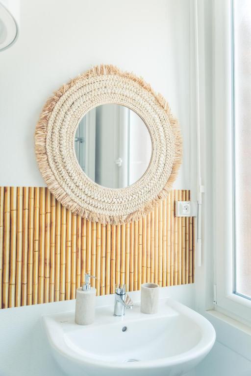 Kúpeľňa v ubytovaní Le Bohême Chic Superbe studio + parking Free