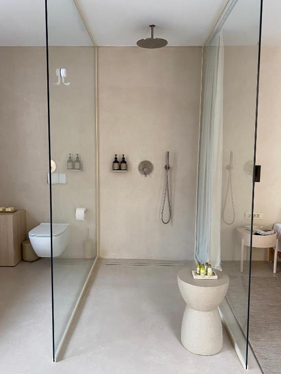 Kúpeľňa v ubytovaní Olive studios