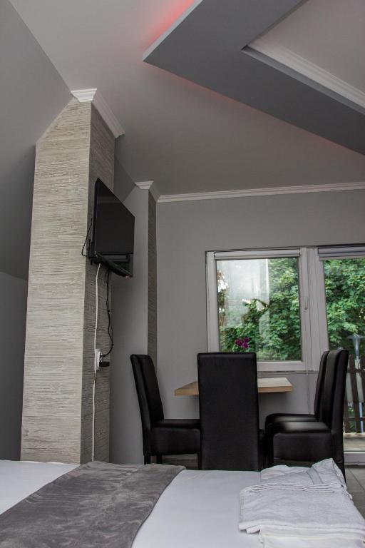 Prostor za sedenje u objektu Feher Akac Guest House