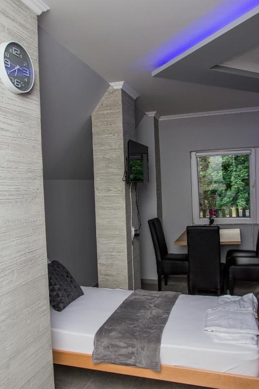 Krevet ili kreveti u jedinici u okviru objekta Feher Akac Guest House