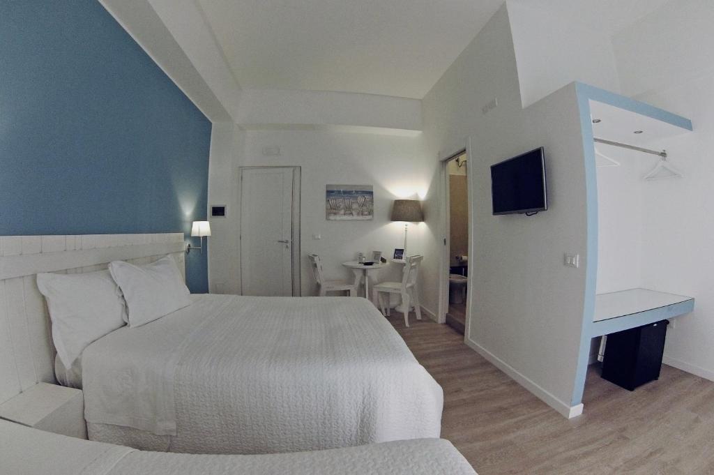 TV a/nebo společenská místnost v ubytování B&B Medinblu