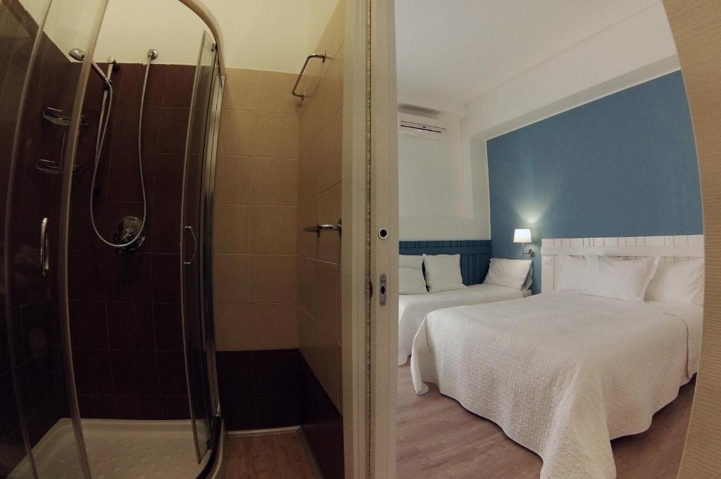 Postel nebo postele na pokoji v ubytování B&B Medinblu