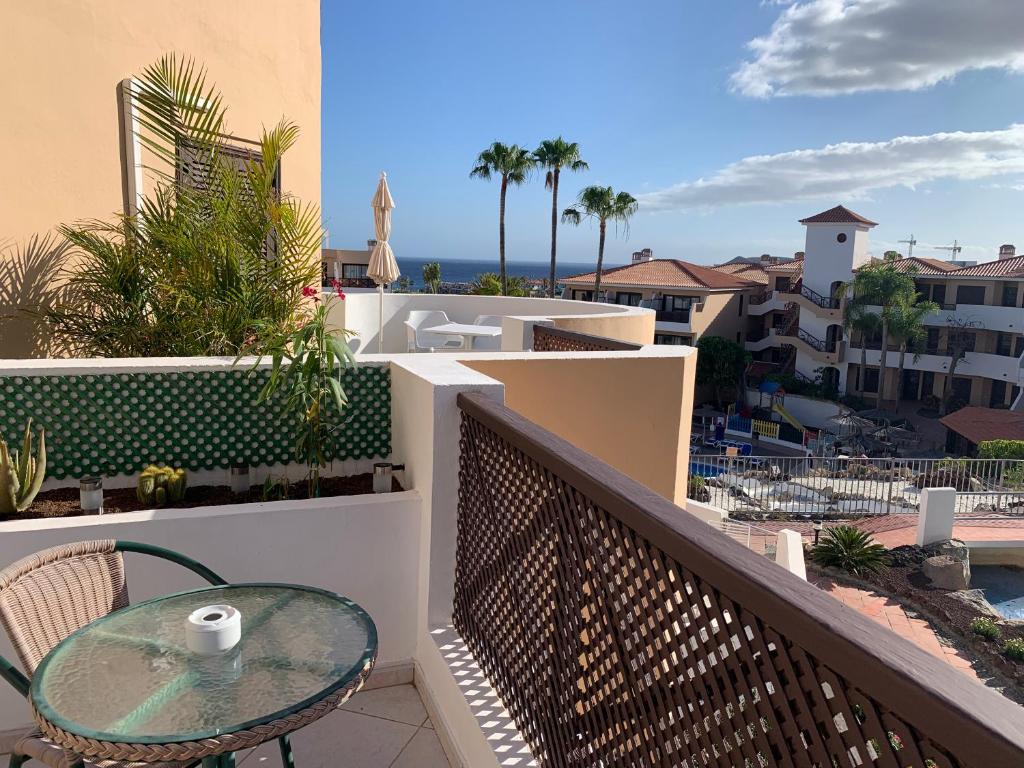 A balcony or terrace at ¡ENCANTADOR ESTUDIO CON VISTAS! Edificio Albatros