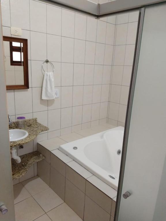 Koupelna v ubytování Pousada Astro Rei Paraty