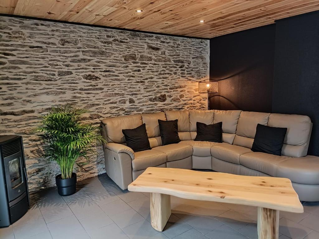 Posezení v ubytování Gîte 28 court