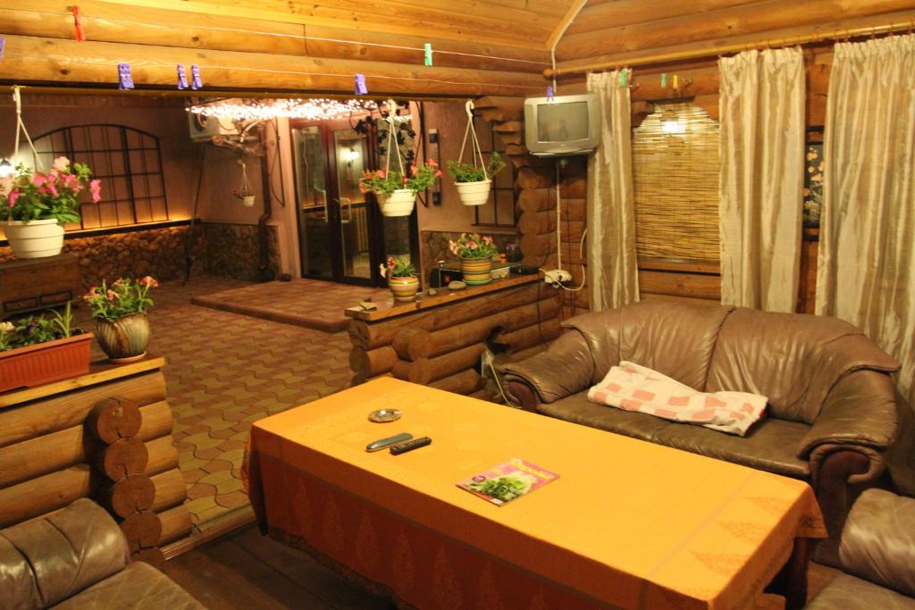 Posezení v ubytování Hotel Style BESSARABIA