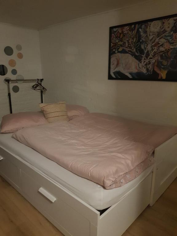 En eller flere senger på et rom på Trandafir Guesthouse