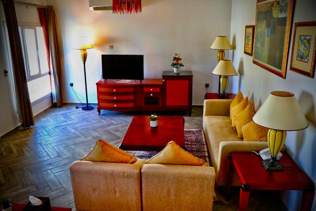 TV a/nebo společenská místnost v ubytování Coastline Resort