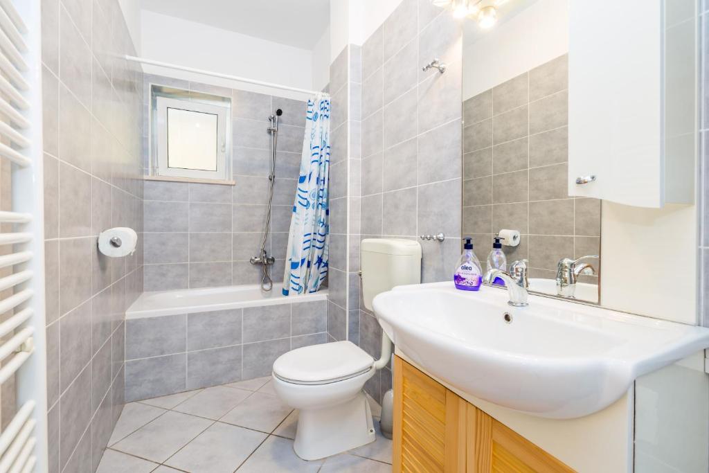 Kúpeľňa v ubytovaní Apartment Moscenicka Draga 7766b