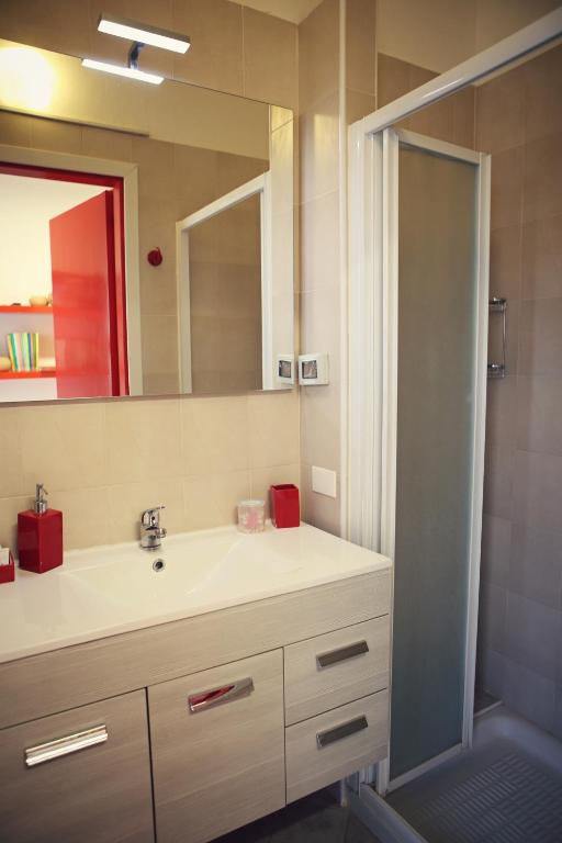 Koupelna v ubytování Residenza Alla Piazzetta