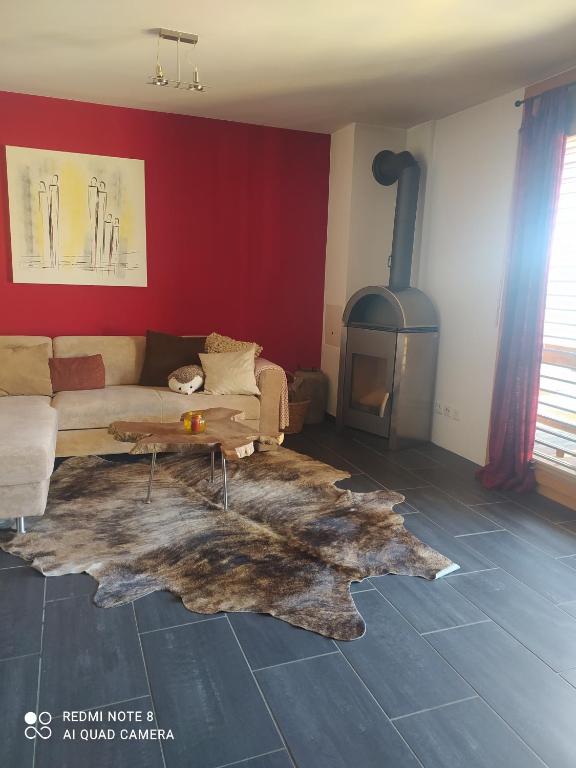 Posezení v ubytování Enzian 176 Al , Wohnung C3