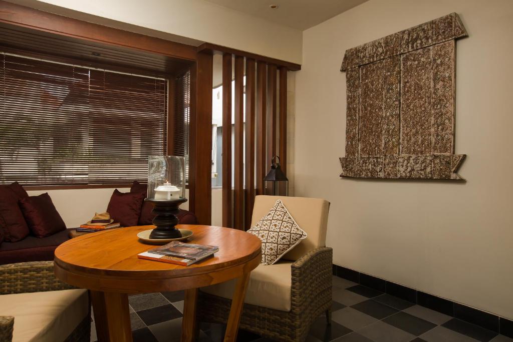 Posezení v ubytování Ubud Village Hotel