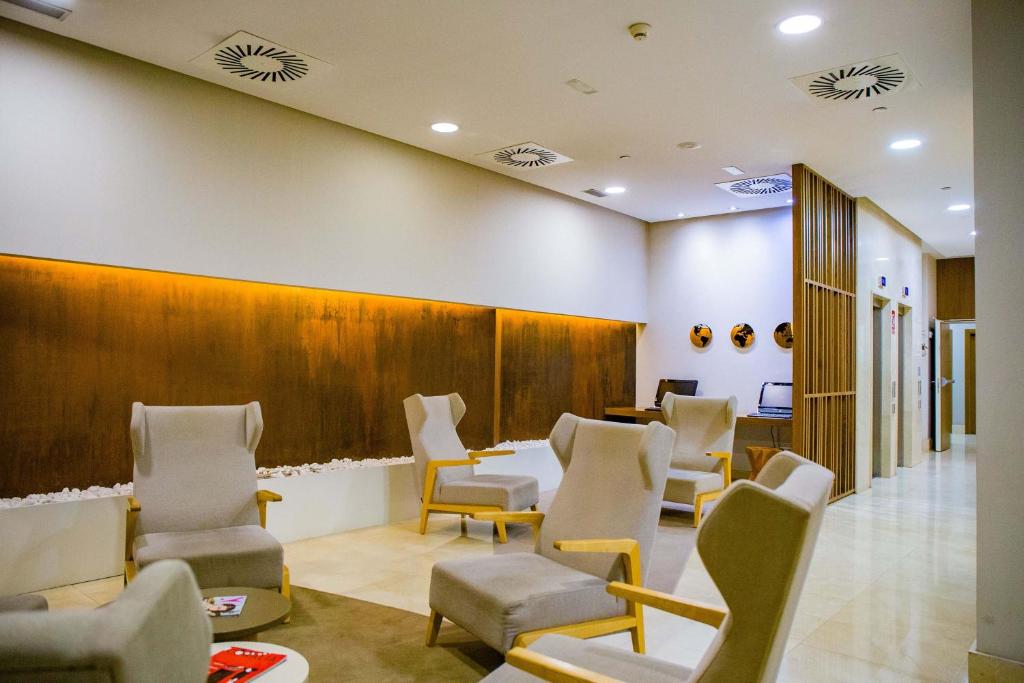 Posezení v ubytování Hotel Gelmírez