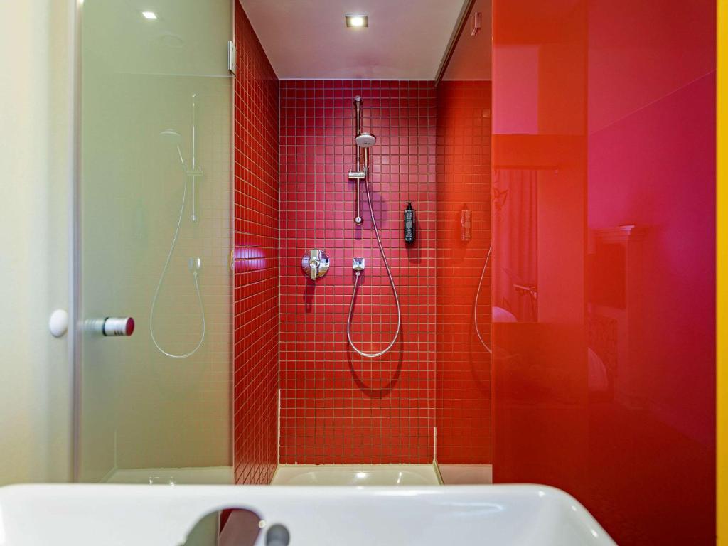 Koupelna v ubytování ibis Styles Hotel Berlin Mitte