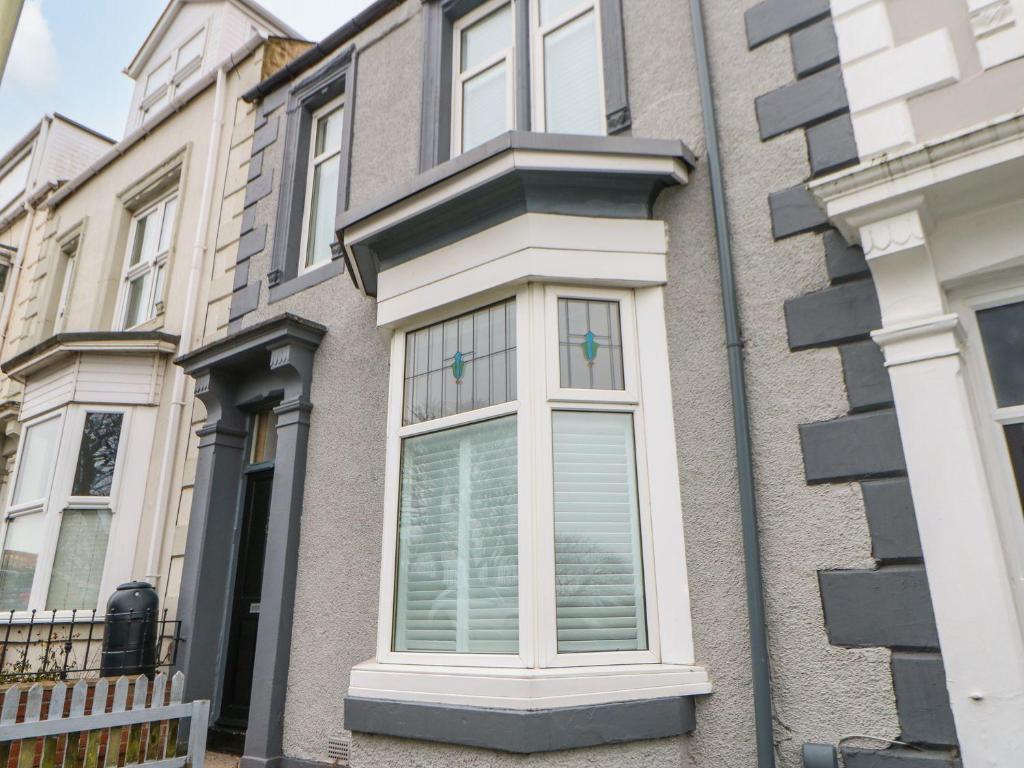 a large window on the side of a house at 16 Seafield Terrace in South Shields