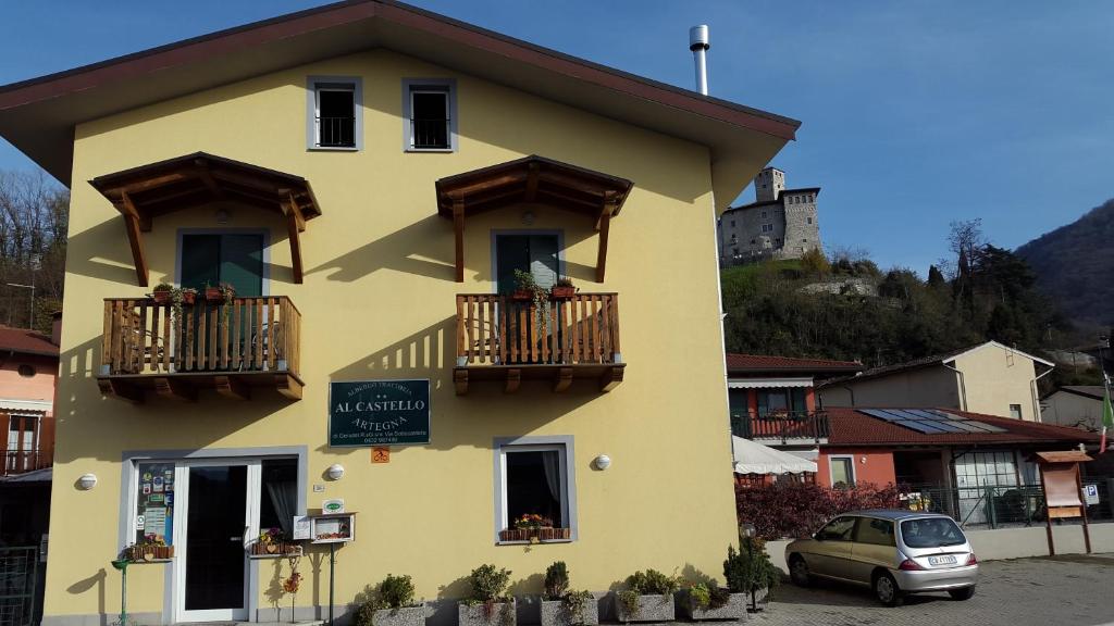 Budova, kde se hotel nachází