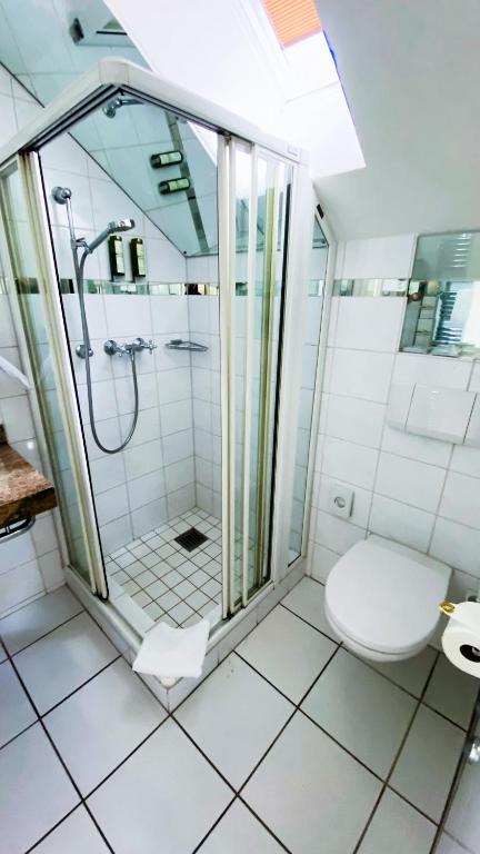 Koupelna v ubytování Boutique Hotel Belle Epoque