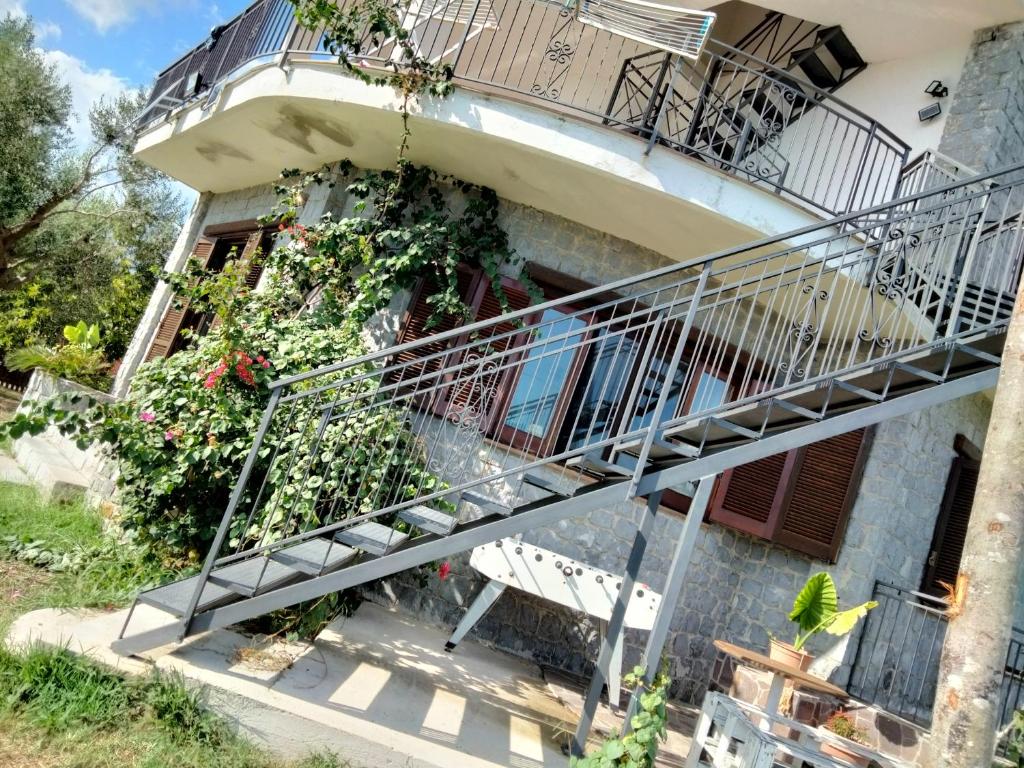 Balkon lub taras w obiekcie Le Voyageur Cilento