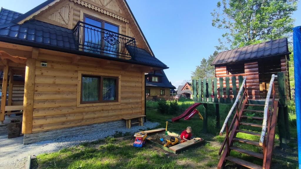 Detský kútik v ubytovaní Pokoje u Jędragów
