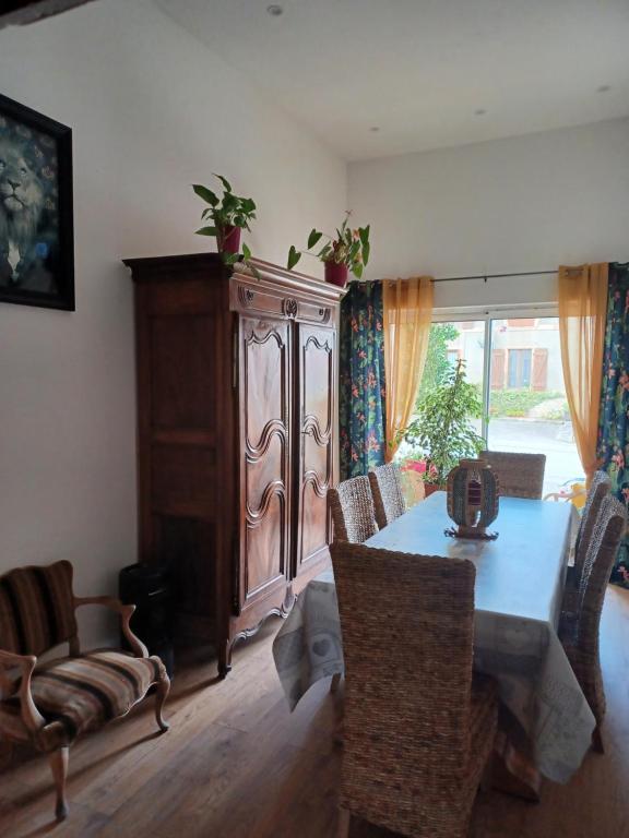 Posezení v ubytování Chambre d'Emma
