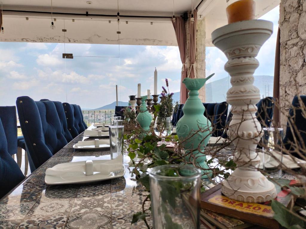 Posezení v ubytování Hotel Villa Peñasco