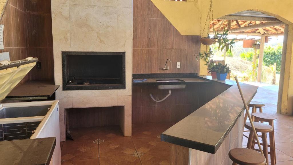 Sítio Por do sol - Three-Bedroom House