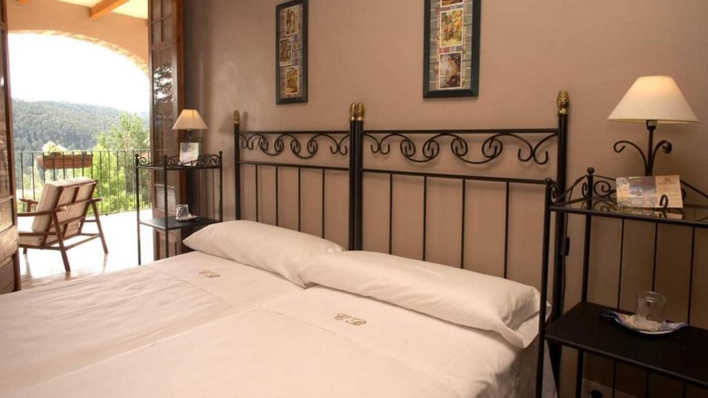 Cama o camas de una habitación en Casa RegueLeon