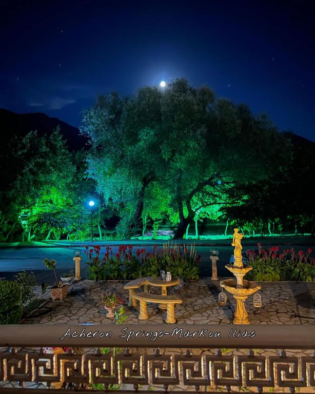 A garden outside Acheron Springs-Markou Ilias