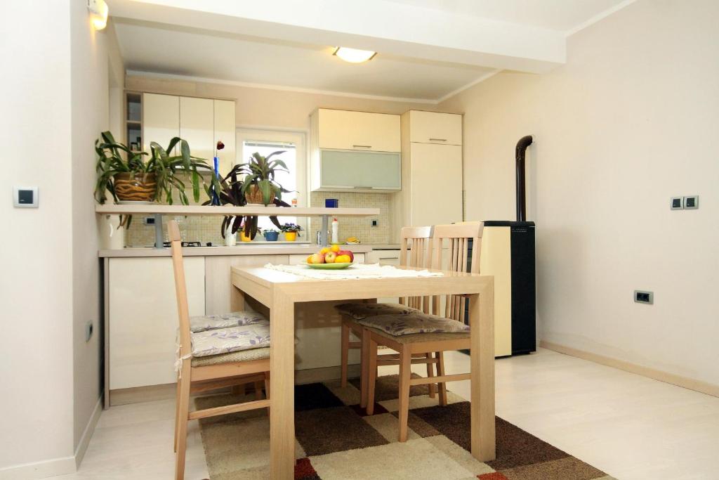 Kuchyň nebo kuchyňský kout v ubytování Apartments by the sea Stara Novalja, Pag - 9416