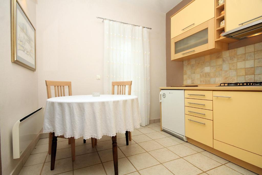 Kuchyň nebo kuchyňský kout v ubytování Apartments by the sea Stara Novalja, Pag - 9416