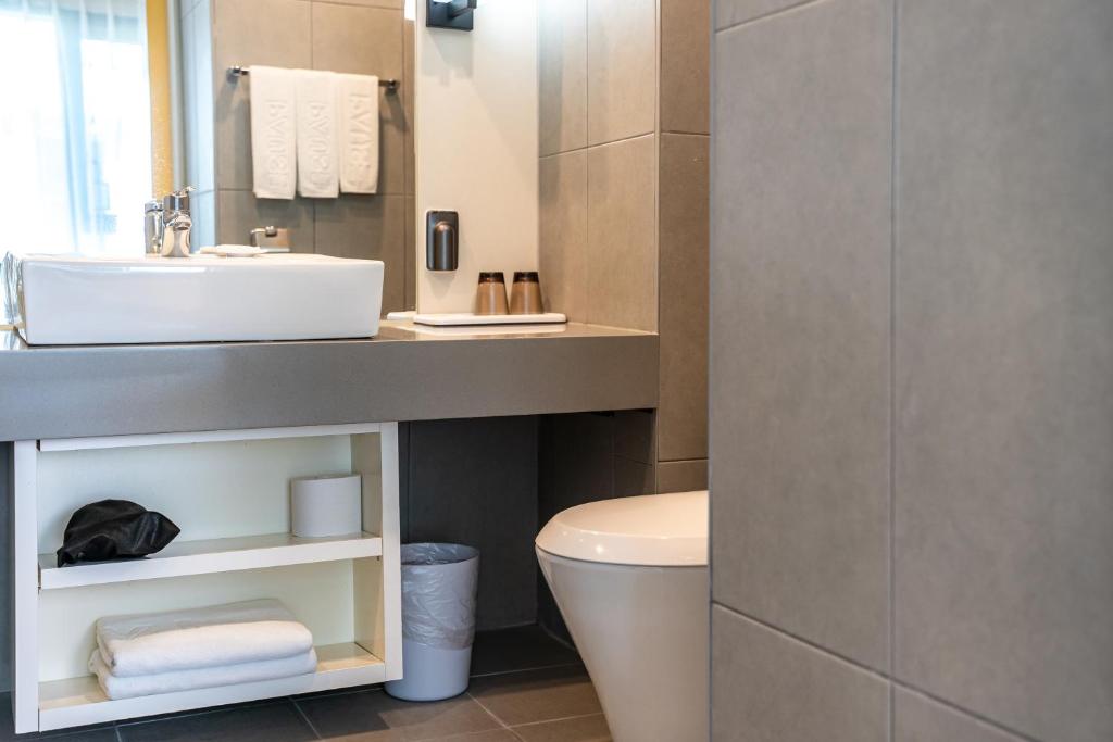 Koupelna v ubytování Seogwipo Hills Hotel