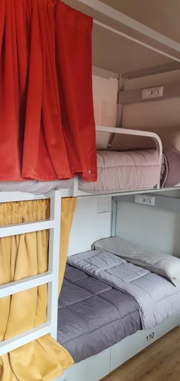 Postel nebo postele na pokoji v ubytování A Casa Do Boi