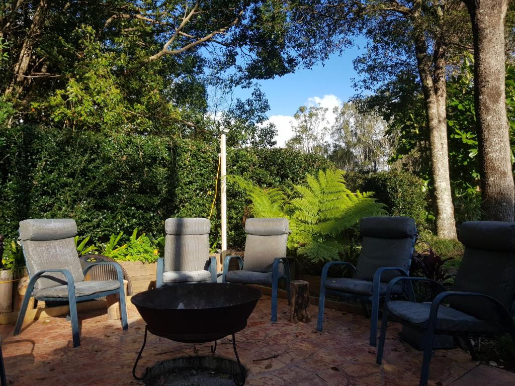 Zahrada ubytování Mapleton Peaceful Provence BnB