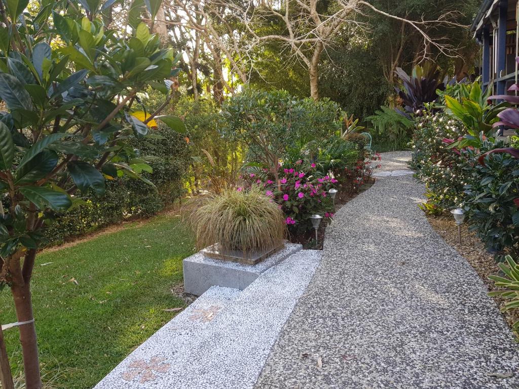 Zahrada ubytování Mapleton Peaceful Provence BnB