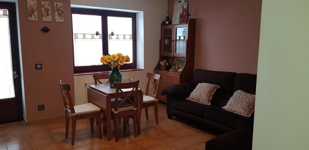 Posezení v ubytování Apartamento en Vall d'Incles