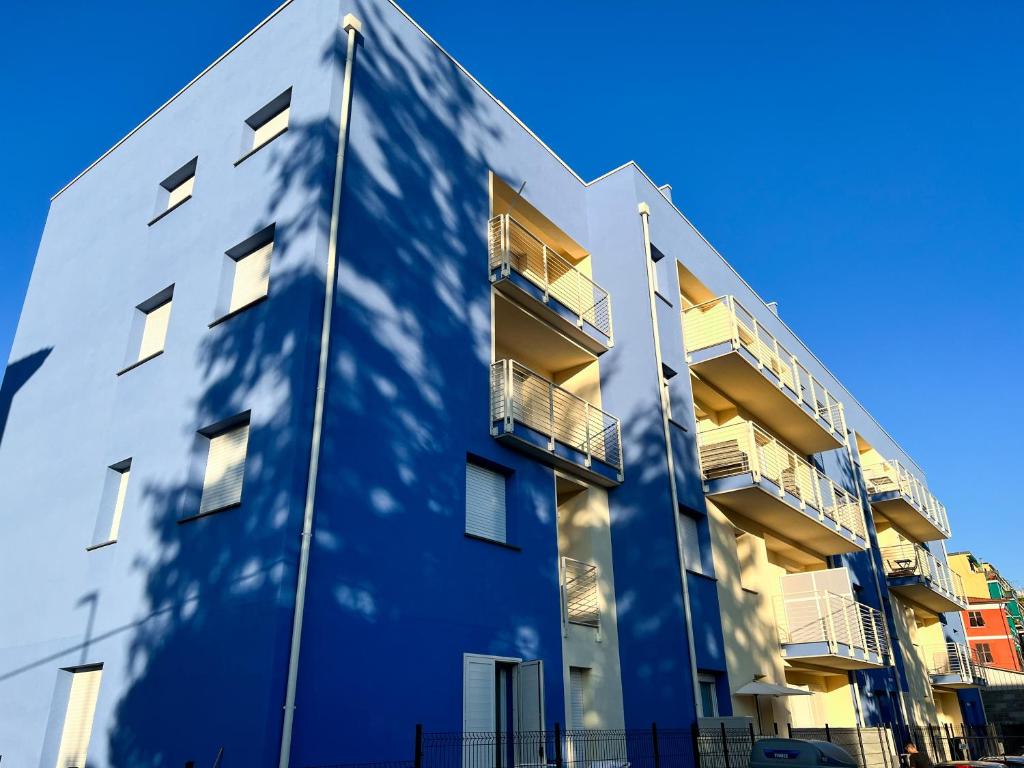 Budynek, w którym mieści się apartament