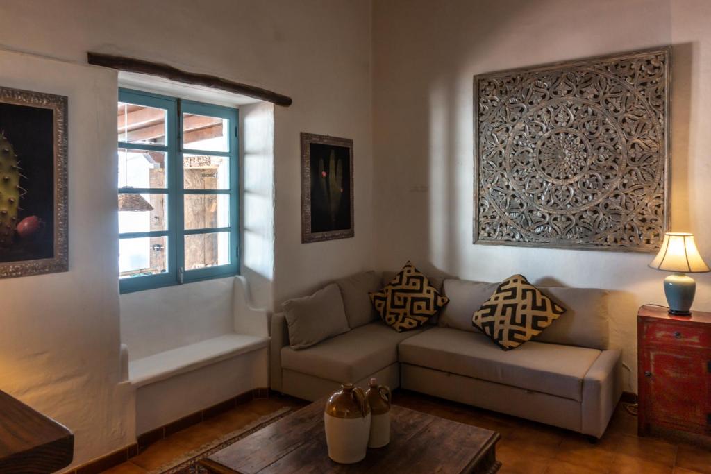 Posezení v ubytování Casa Camella