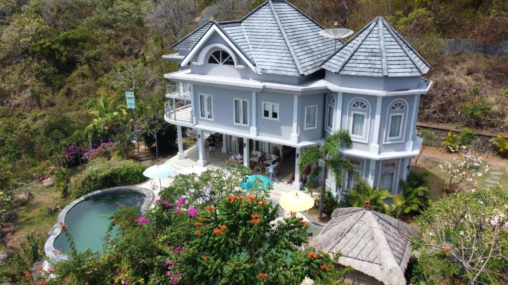 Zahrada ubytování Villa Reva Bali